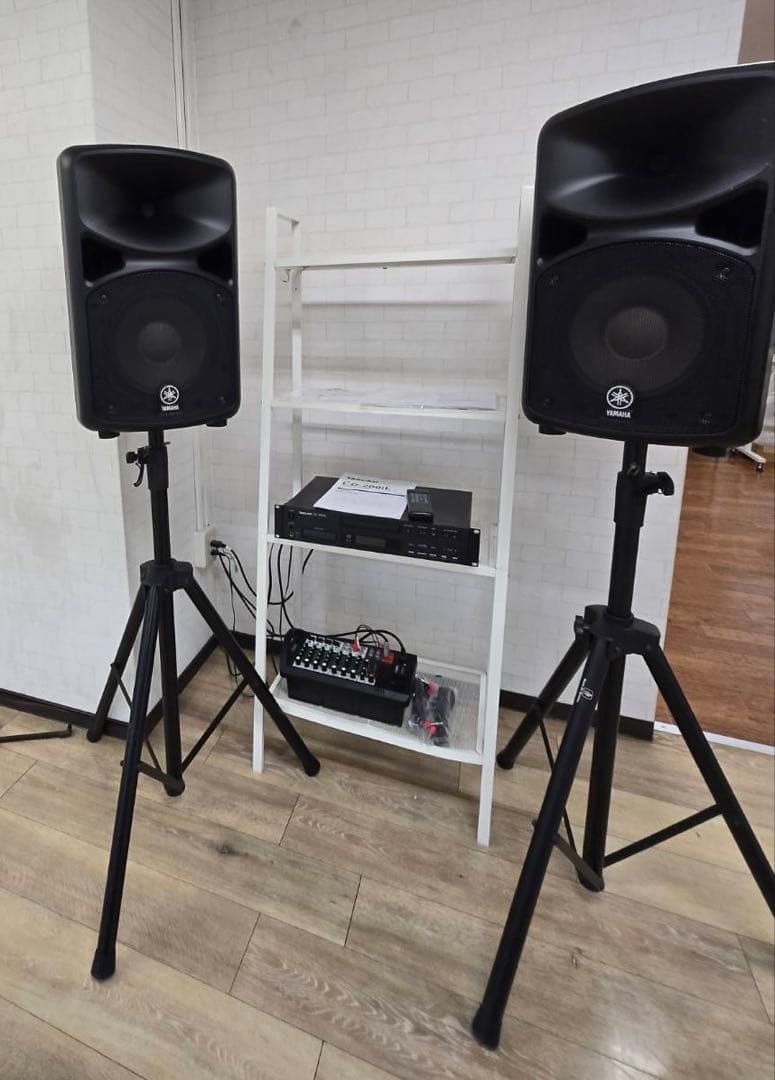 2/8まで①と②セット②YAMAHA STAGEPAS 600BT PAシステム