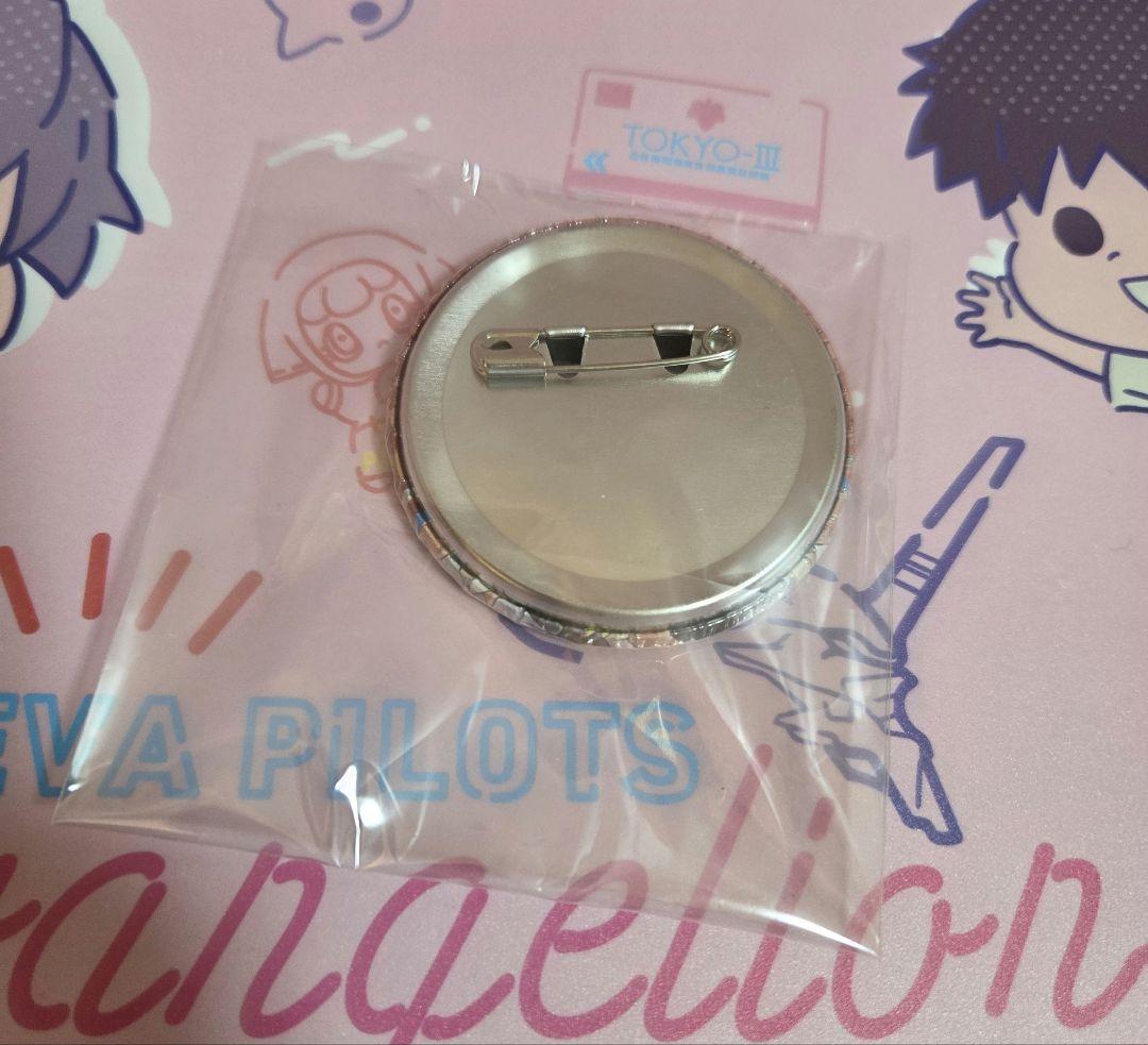 エヴァ　缶バッジ　カヲル　シンジ