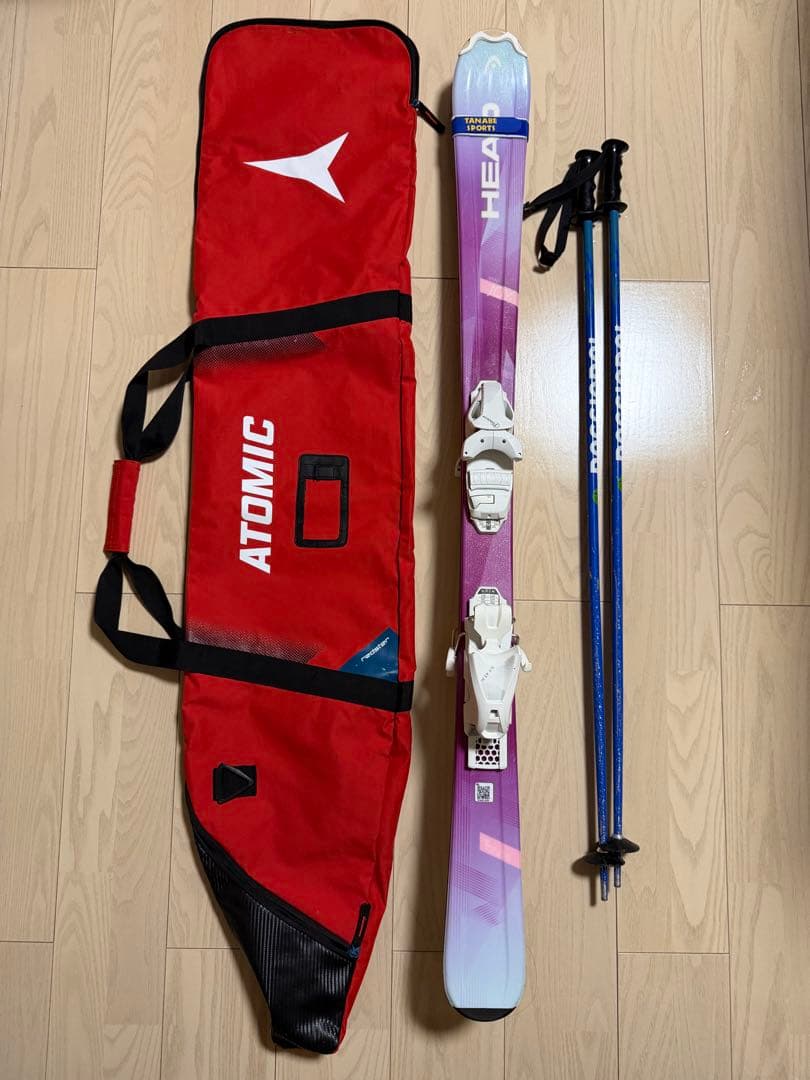 HEAD スキー板　ジュニア　127㎝