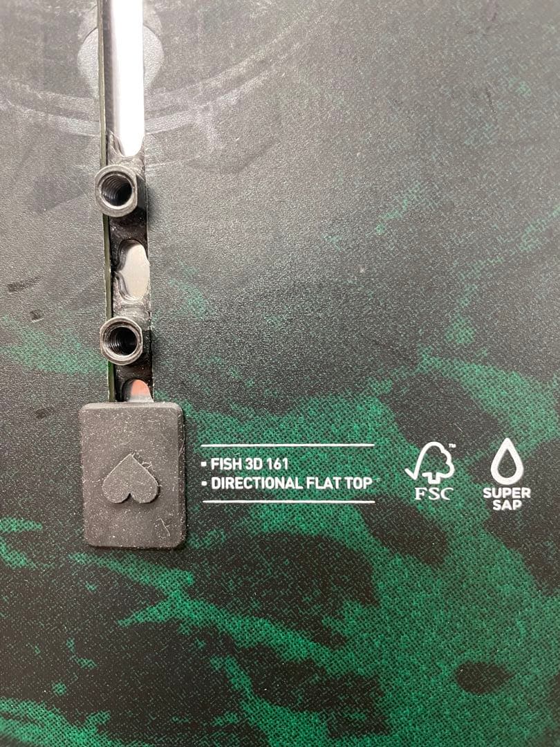 バートン　フィッシュ 3D 161 パウダーボード family tree