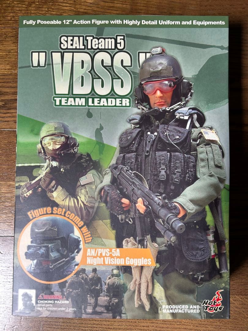 ホットトイズSEAL VBSS COMMANDERとTEAM LEADER　２体
