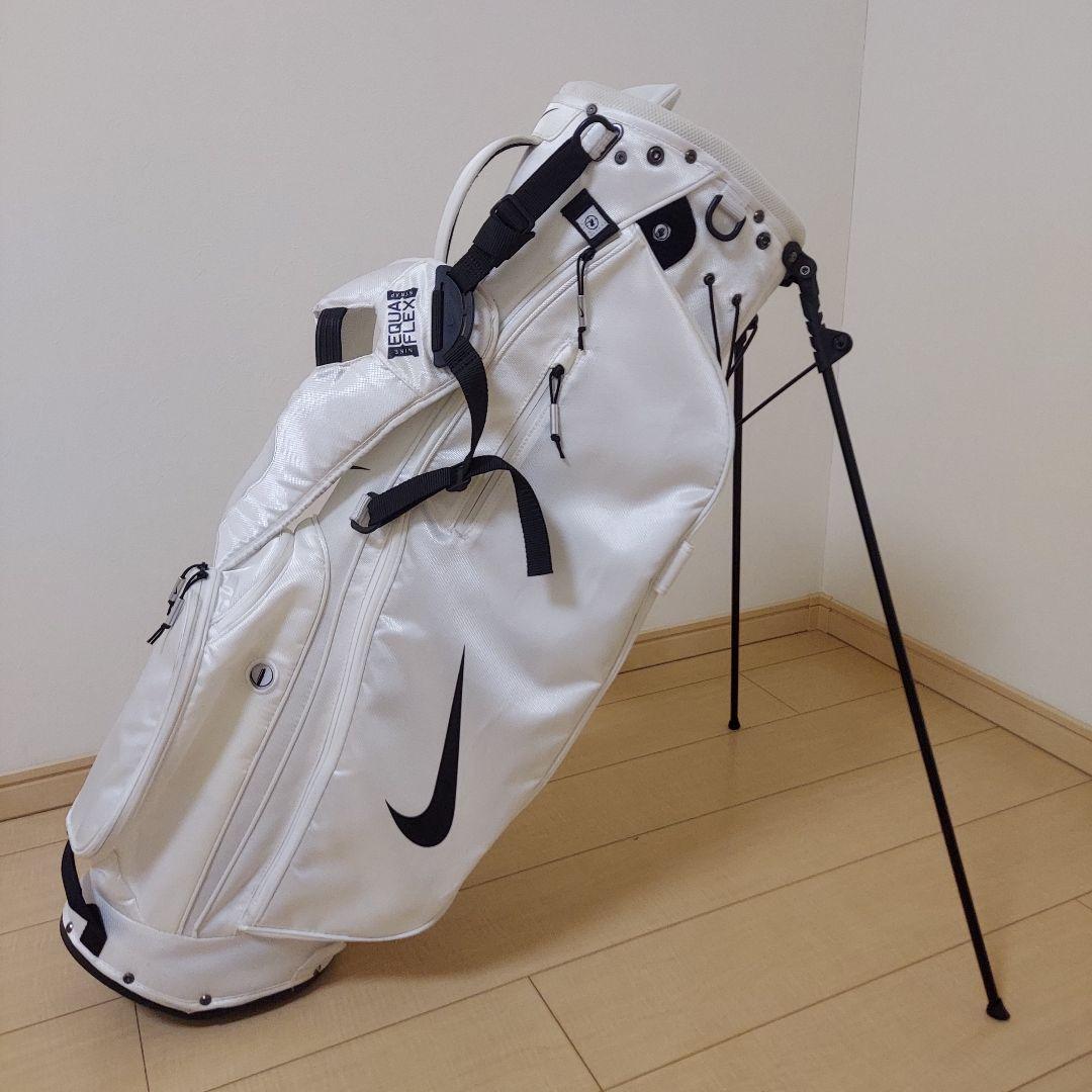 NIKE ナイキ キャディバック 軽量 スタンド WH ★希少モデル★美品