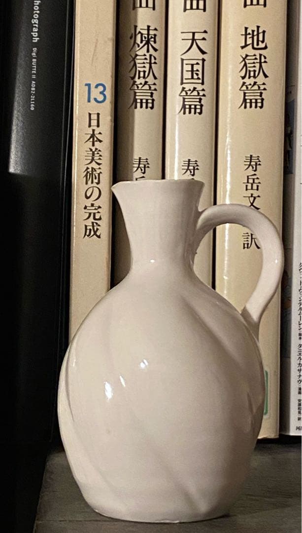 阿蘭陀デルフト窯 白釉水注