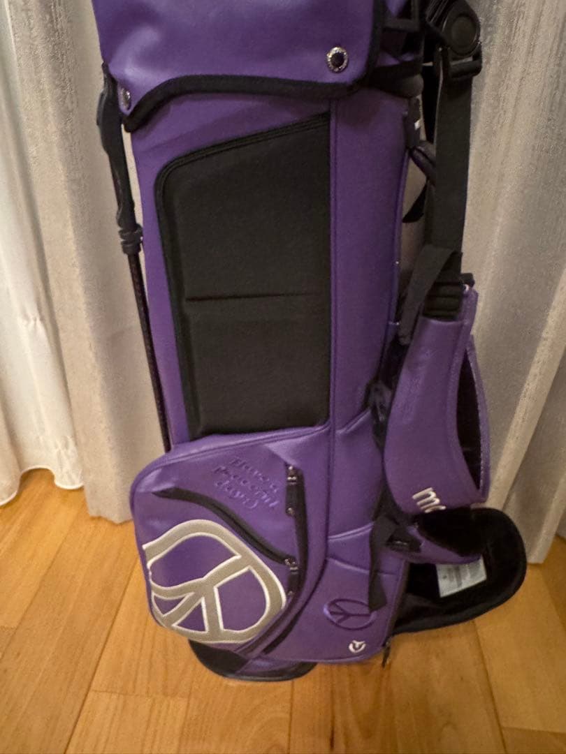 【限定値下げ中】モンジー×ベゼル　キャディーバック　パープル　希少