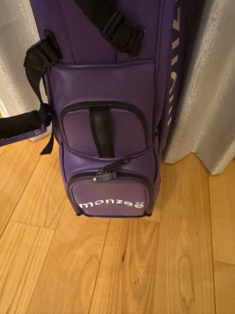 【限定値下げ中】モンジー×ベゼル　キャディーバック　パープル　希少