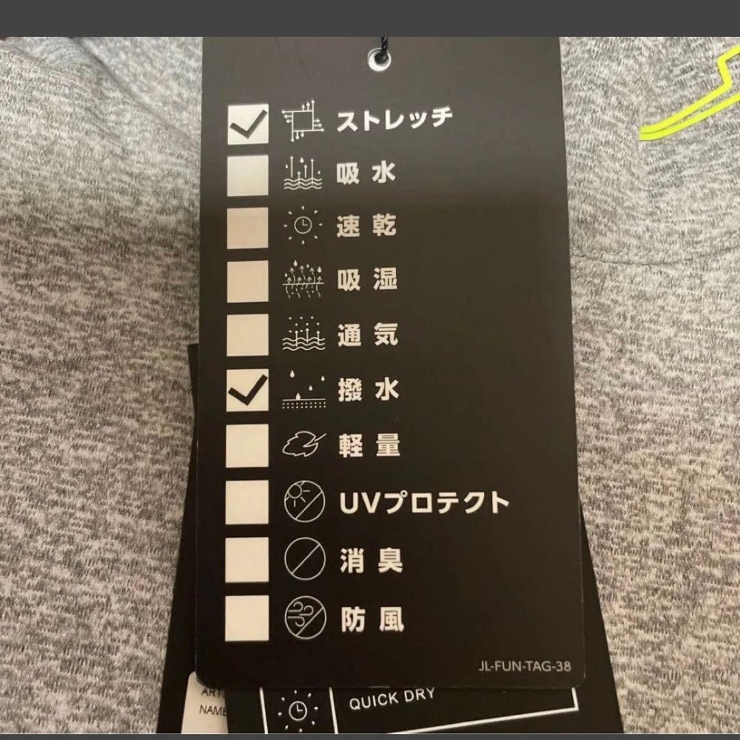 【新品】J.LINDEBERG ジェイリンドバーググレー ジップアップジャケット