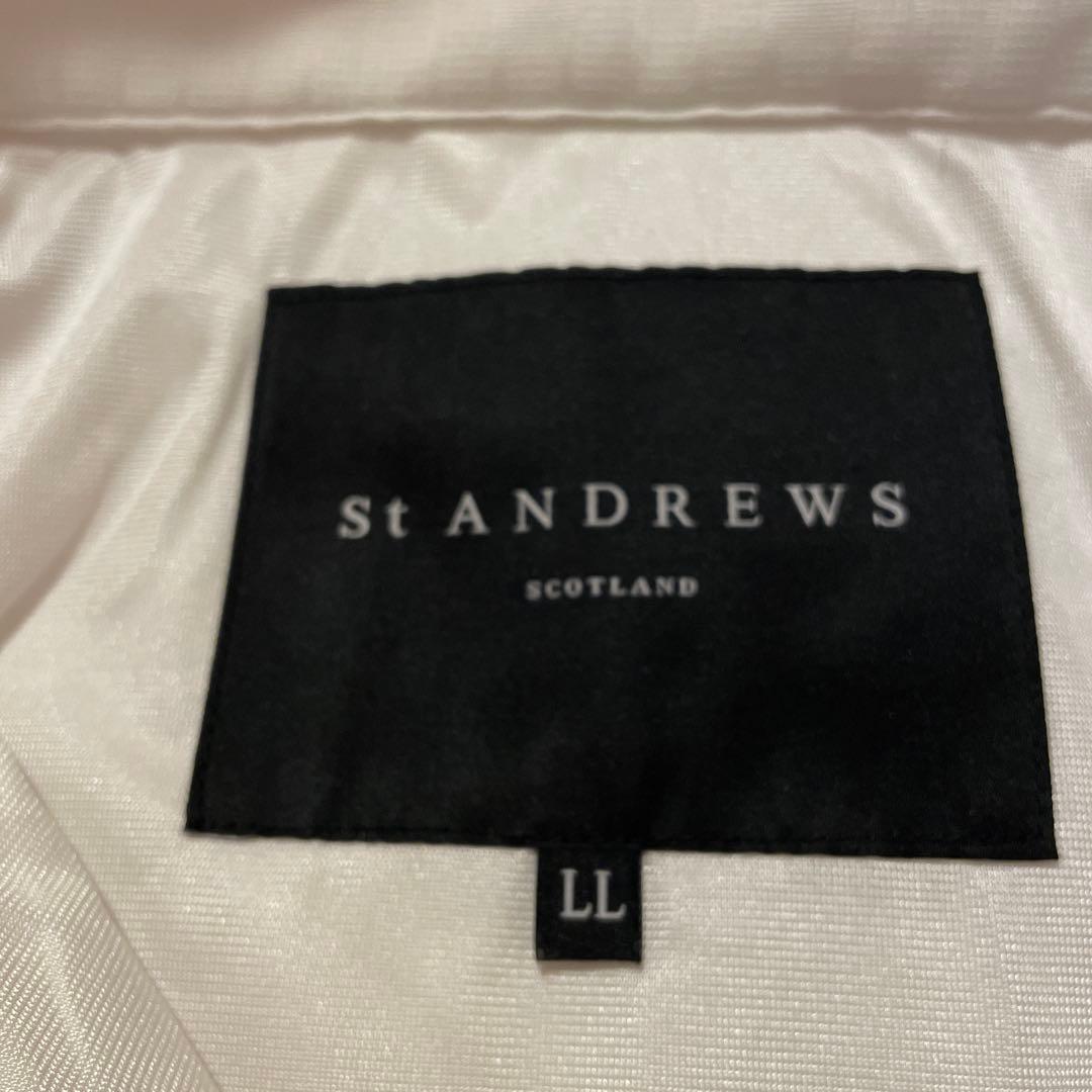 新品　未着用　LL セントアンドリュース　メンズ　ブルゾン　総柄　上質　ゴルフ