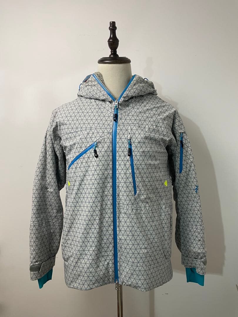 phenix スキーウェア上下セット M ライトグレー クリーニング済