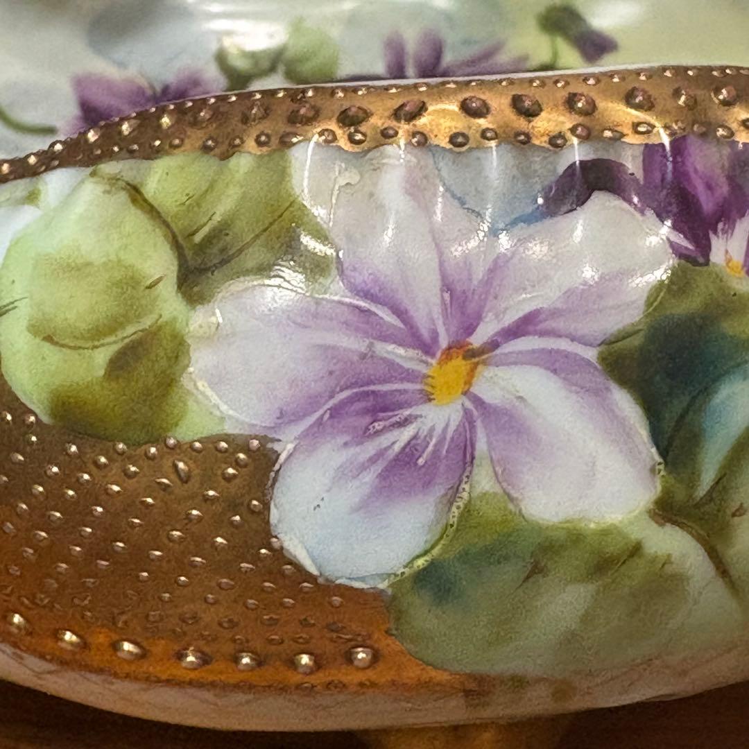 金彩アンティークマイセン　可愛いお皿