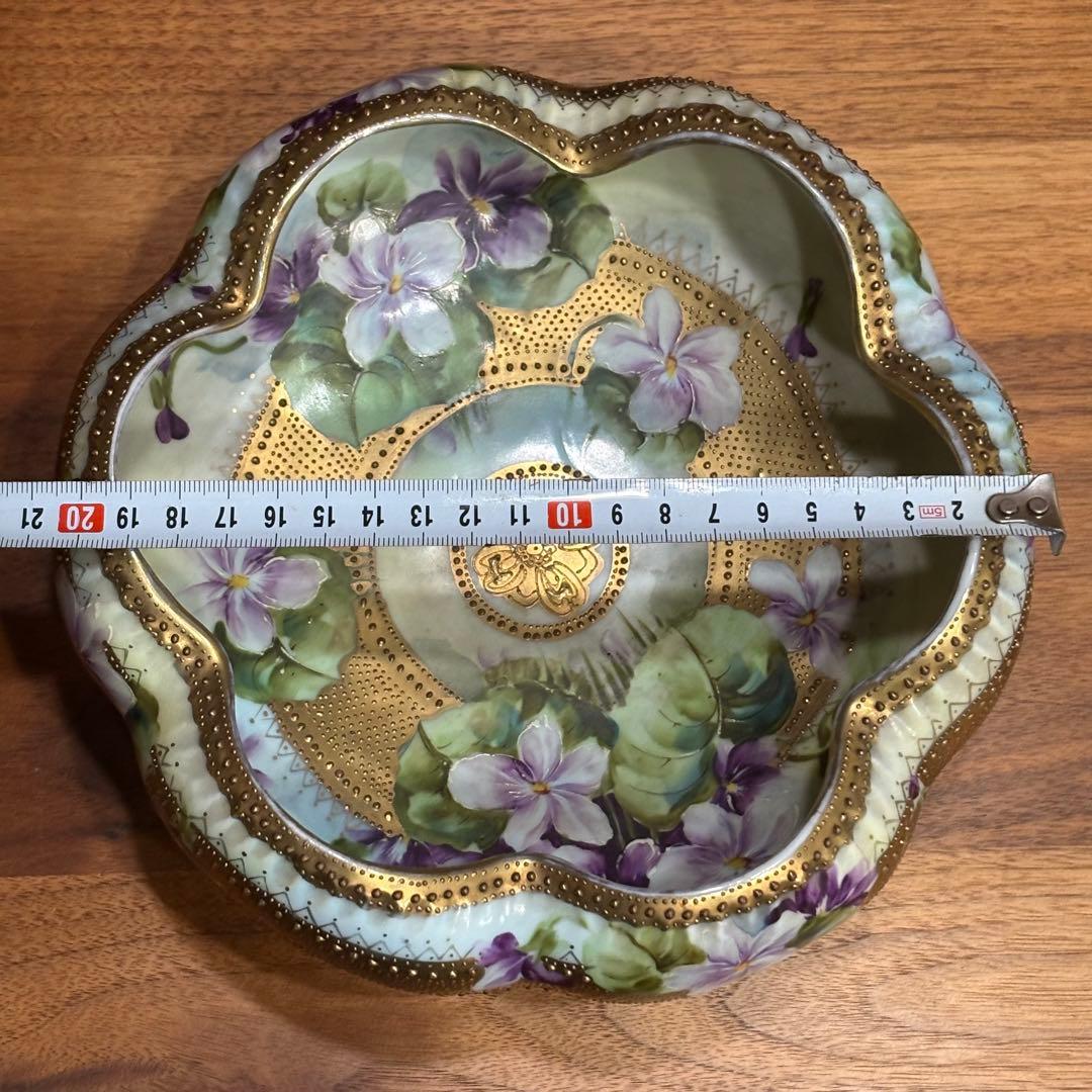 金彩アンティークマイセン　可愛いお皿