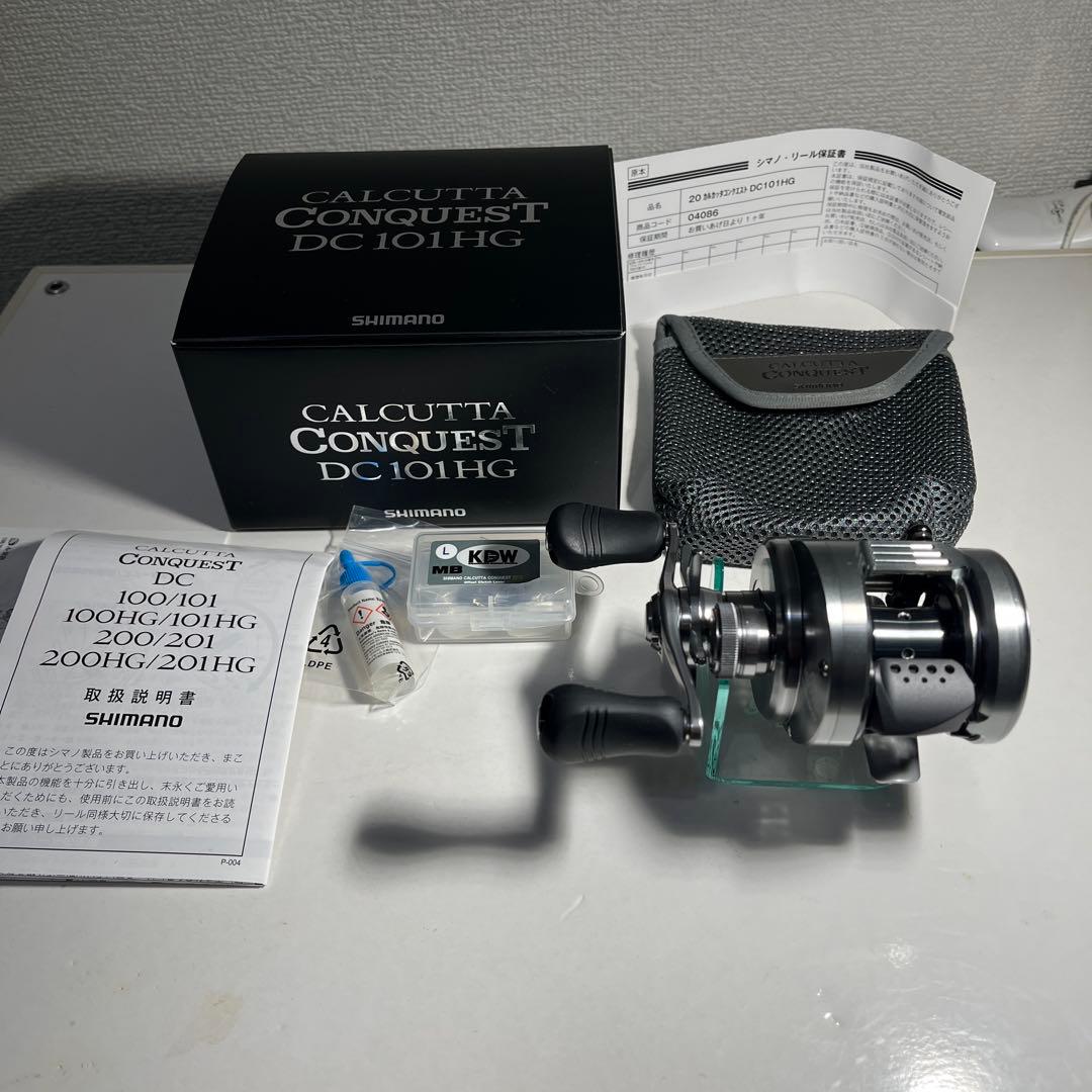 toto　　シマノ　カルカッタコンクエストDC101HG 美品