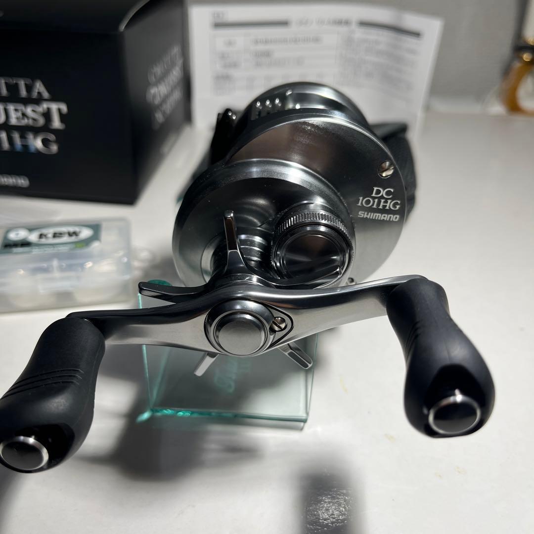 toto　　シマノ　カルカッタコンクエストDC101HG 美品