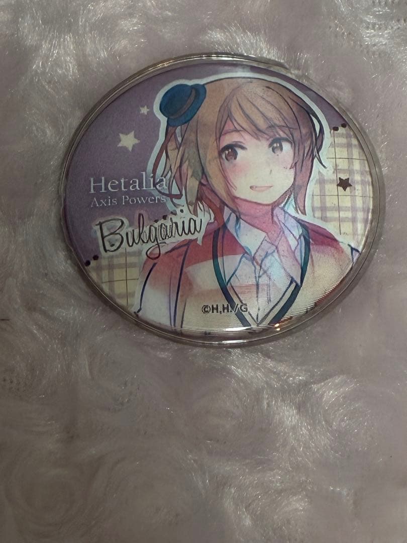 ヘタリア　ルーマニア　缶バッジ　ブルガリア