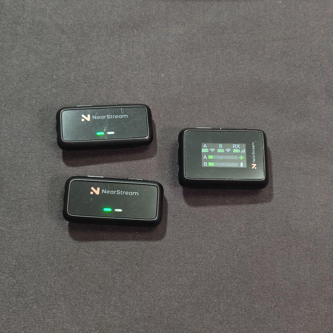 【美品】ワイヤレスマイク ピンマイク NearStream