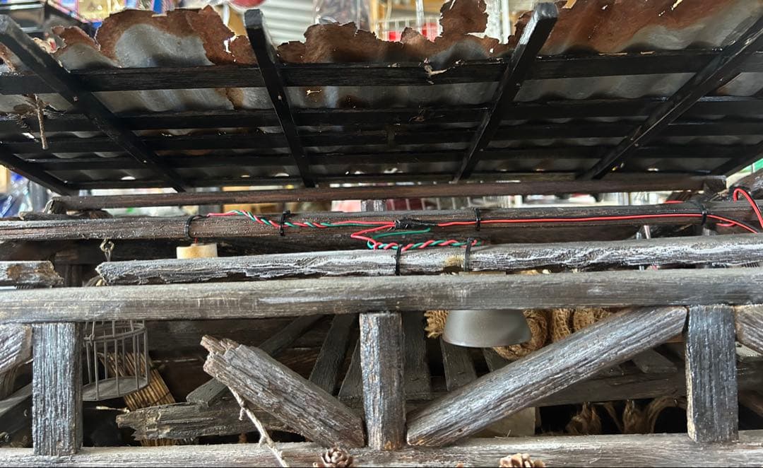 一点物‼️昭和レトロ　小屋　ジオラマ　ミニチュア