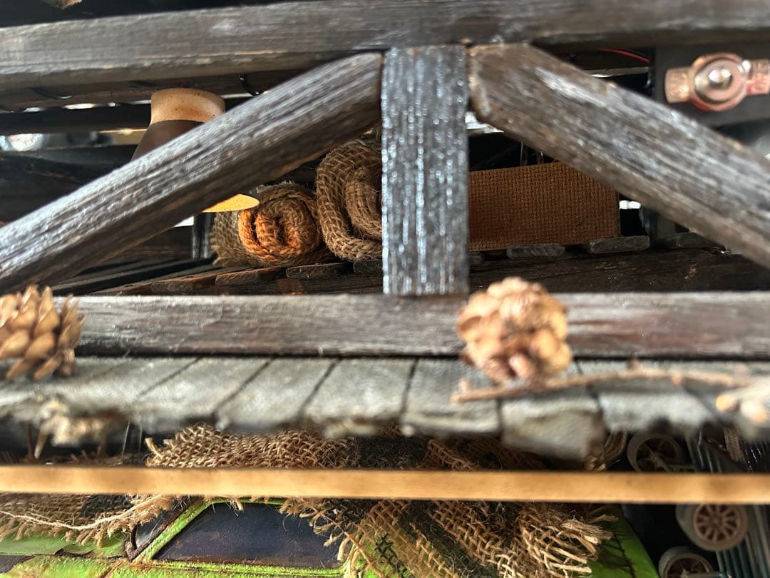 一点物‼️昭和レトロ　小屋　ジオラマ　ミニチュア