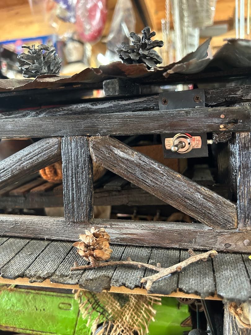 一点物‼️昭和レトロ　小屋　ジオラマ　ミニチュア