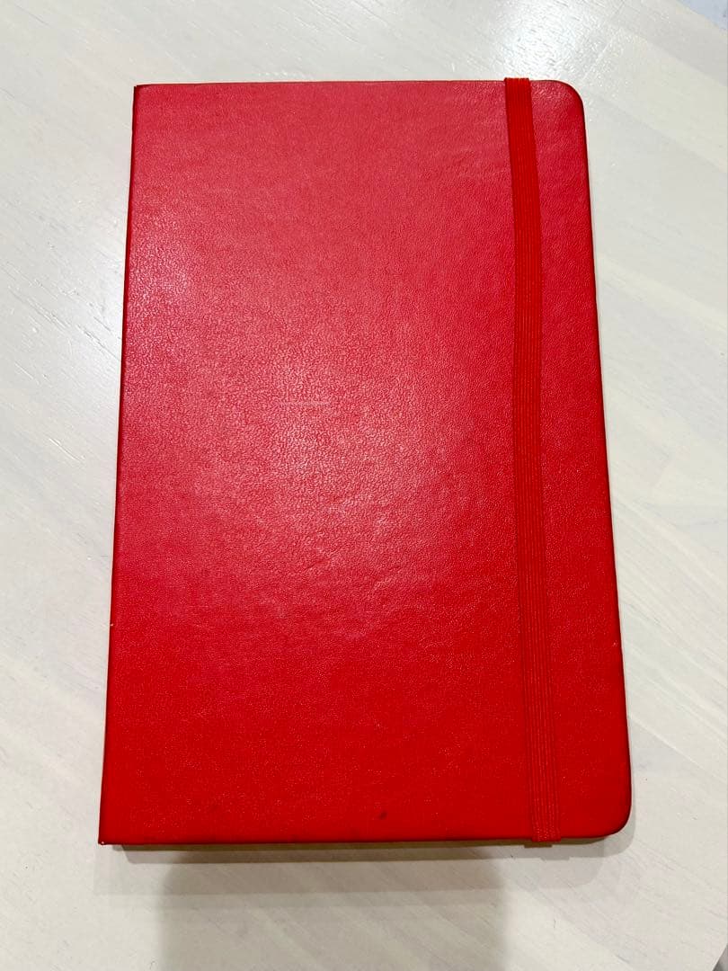 浜崎あゆみ 直筆サイン　Moleskine 赤いノート