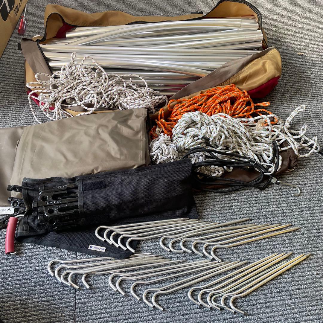 スノーピーク リビングシェル TP-670 シールドルーフ付 大型 テント