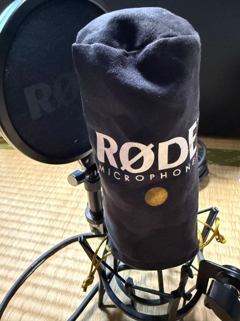 Yasue☆ RØDE コンデンサーマイク ポップフィルター付き