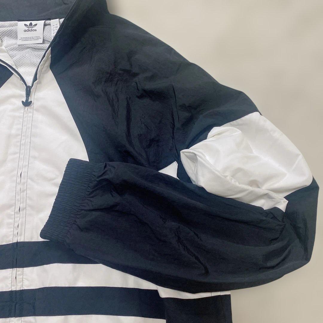 アディダス オリジナルス ビッグトレフォイル ナイロンセットアップ　黒（L）