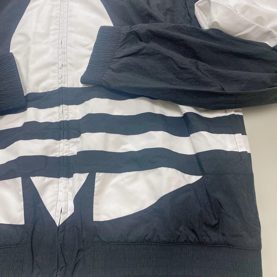 アディダス オリジナルス ビッグトレフォイル ナイロンセットアップ　黒（L）