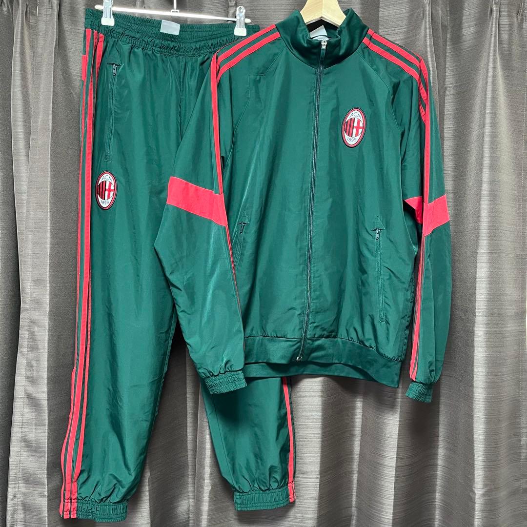 【adidas】 acミラン　ジャージ　セットアップ　L
