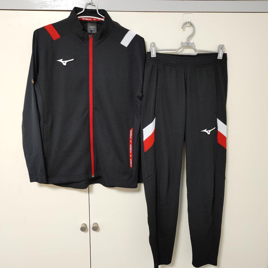 Mizuno Morelia ジャージセット M ブラック/レッド