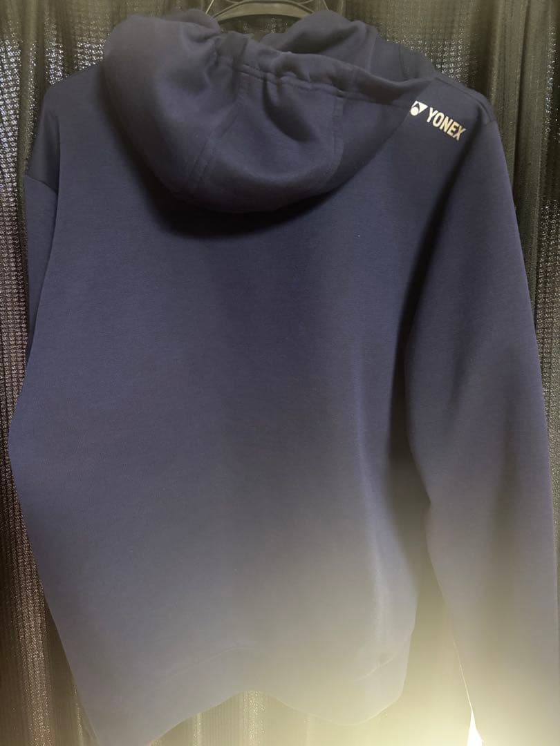 YONEX フルジップフーディ JP L ネイビー