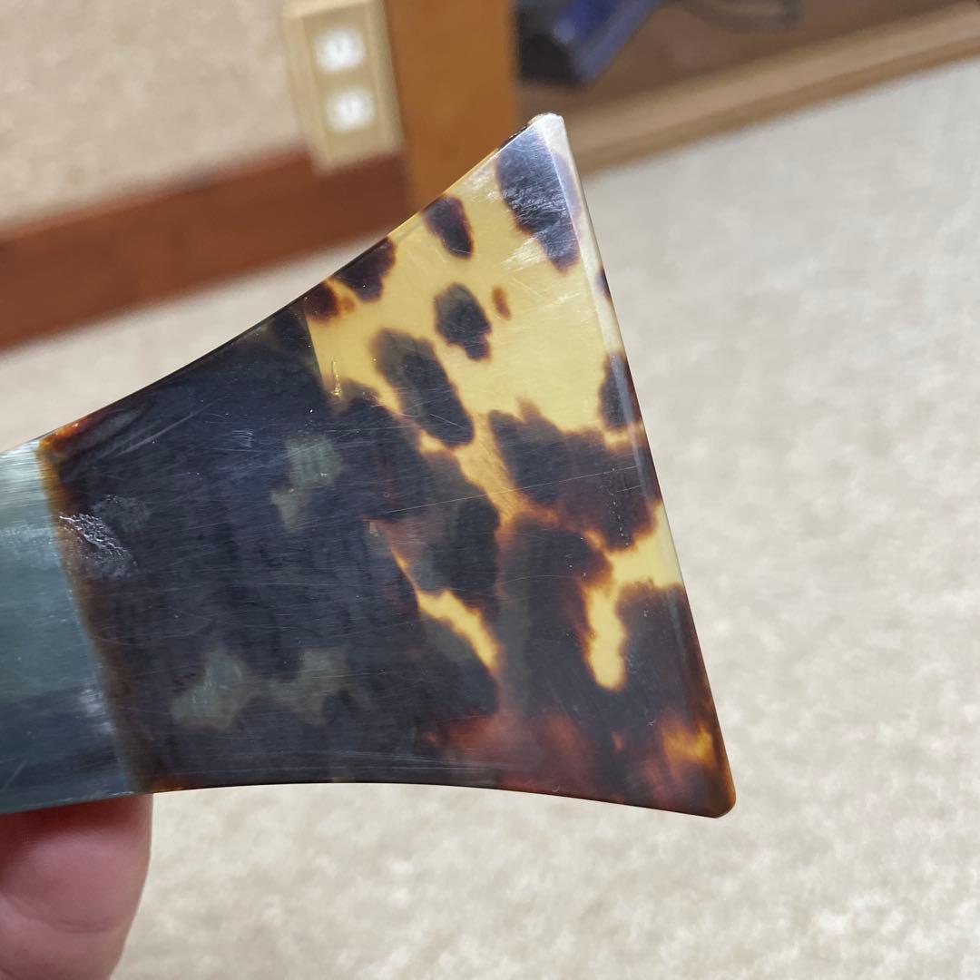 浅*子様 黒水牛鼈甲バチ　津軽三味線