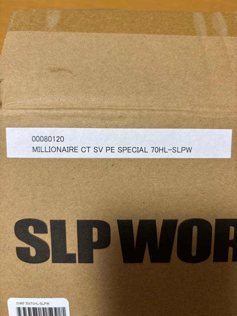 リール MILLIONAIRE CT SV PE SPECIAL SV70HL-SLPW
