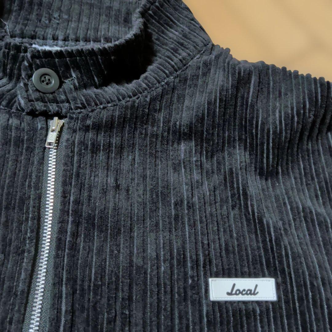 LOCAL GOLF コーデュロイジャケット M/L 黒