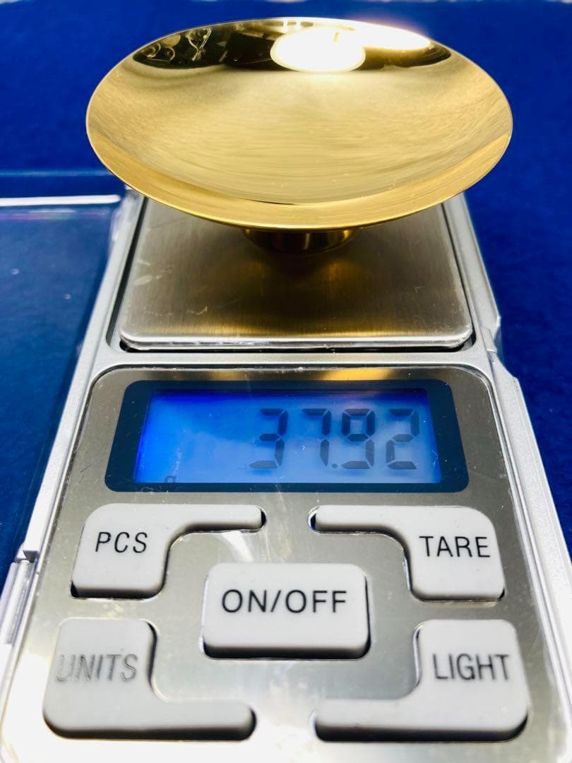 ≫★K24★純金・金杯≪★S・1000≫ホールマーク有り37.9g　#レアもの‼