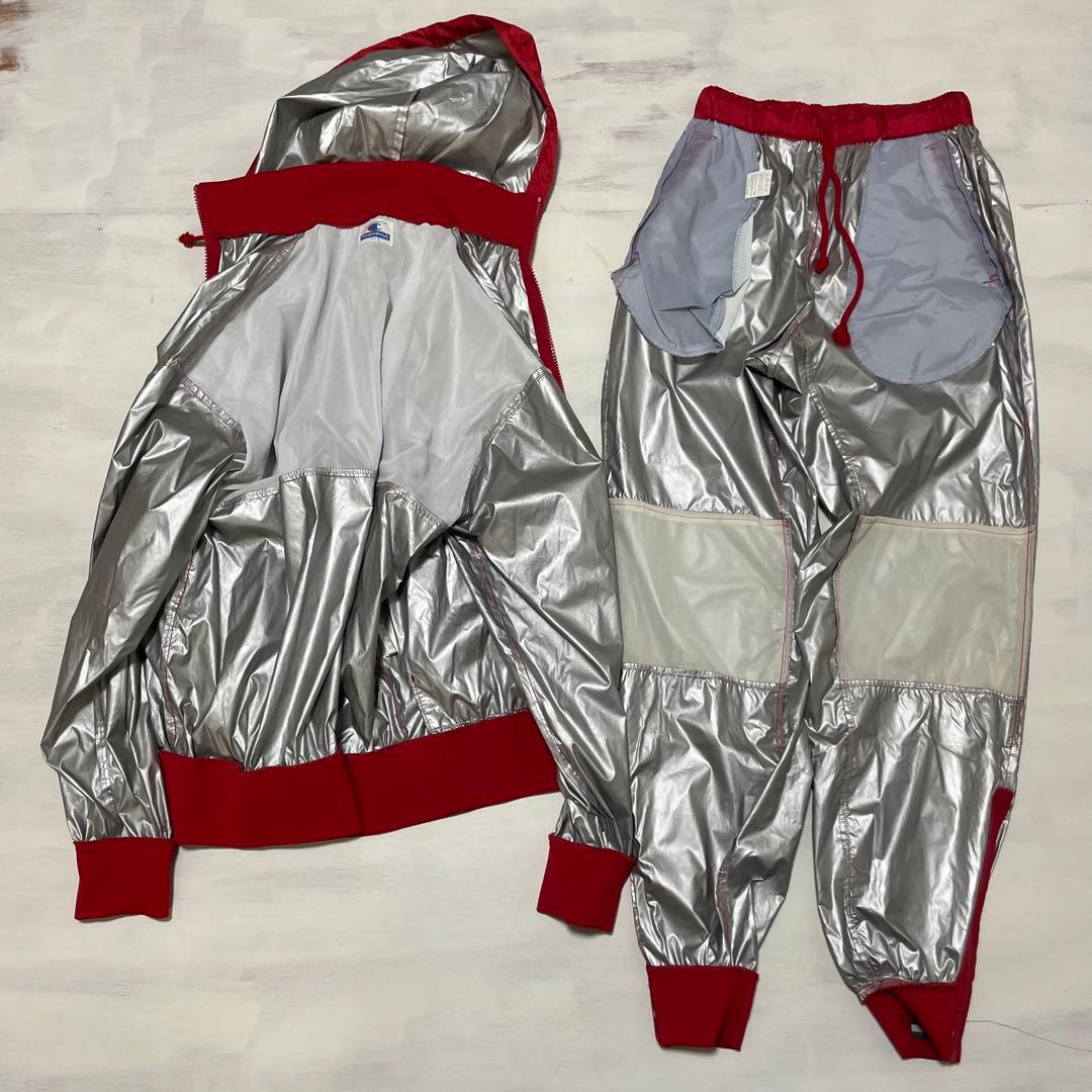 レア ビンテージ　champion 2way ナイロン　セットアップ　上下