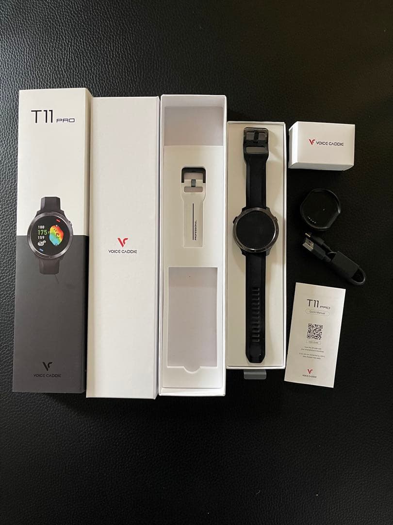 ボイスキャディT11 Pro GPSナビ ゴルフ用スマートウォッチ