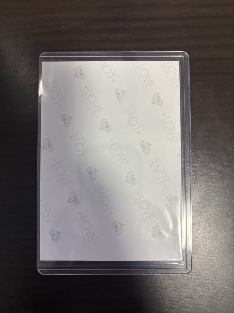 野口衣織 直筆 ラブソングに襲われる 生写真