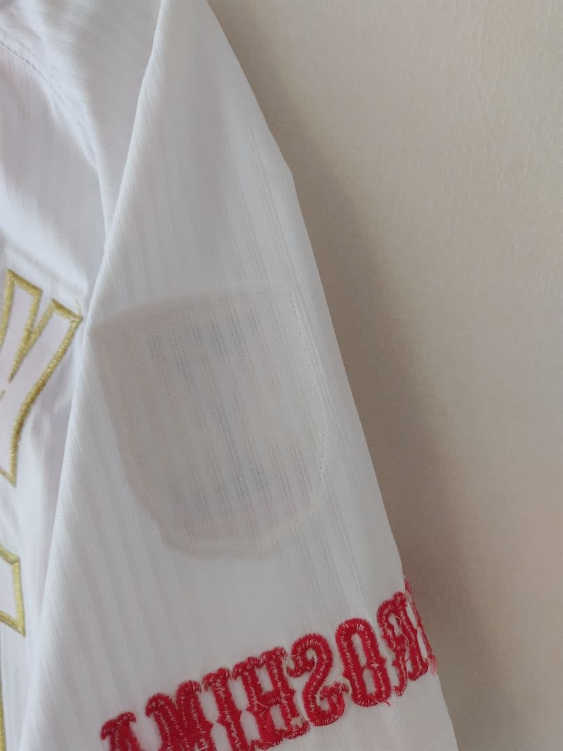 最終価格【アレンジ品】広島東洋カープ 黒田 引退記念イベント ユニフォーム L