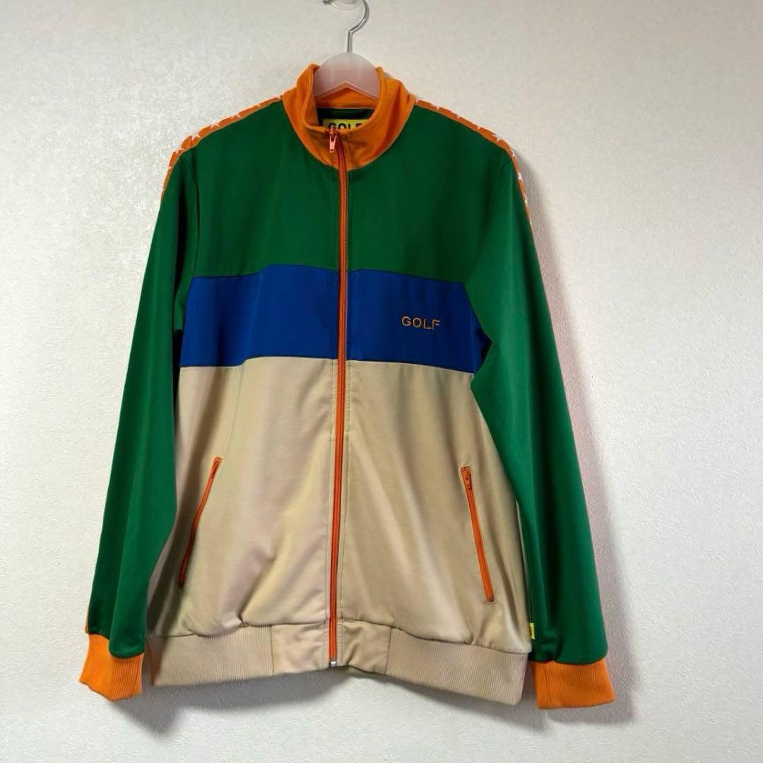 GOLF WANG ゴルフワン　トラックジャケット　マルチカラー　M