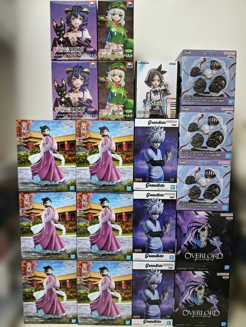 19個 新作フィギュアまとめ売り