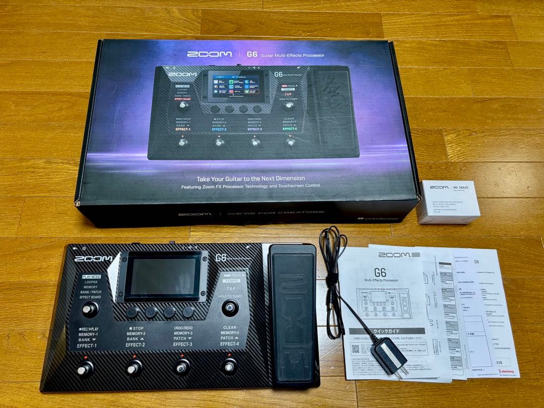 G6 ZOOM 中古完動美品 ズーム マルチエフェクター