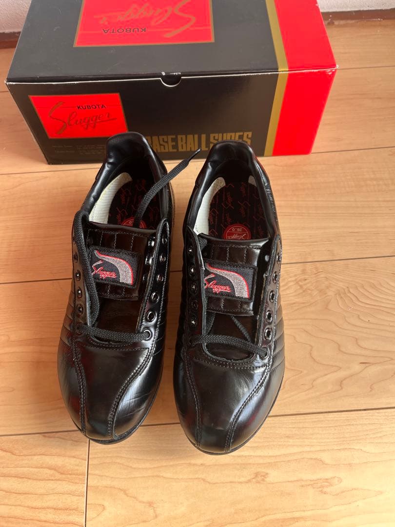 久保田スラッガー 野球スパイク D-150 26.0cm 革底 新品