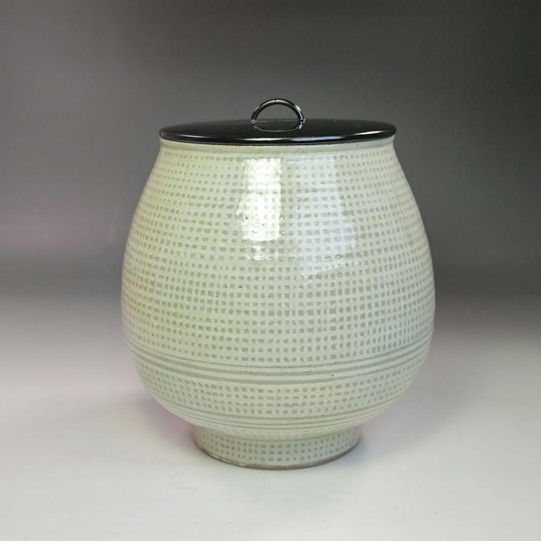 イ774 水指『福森比路志』『三島　芋頭　水指　共箱』茶道具