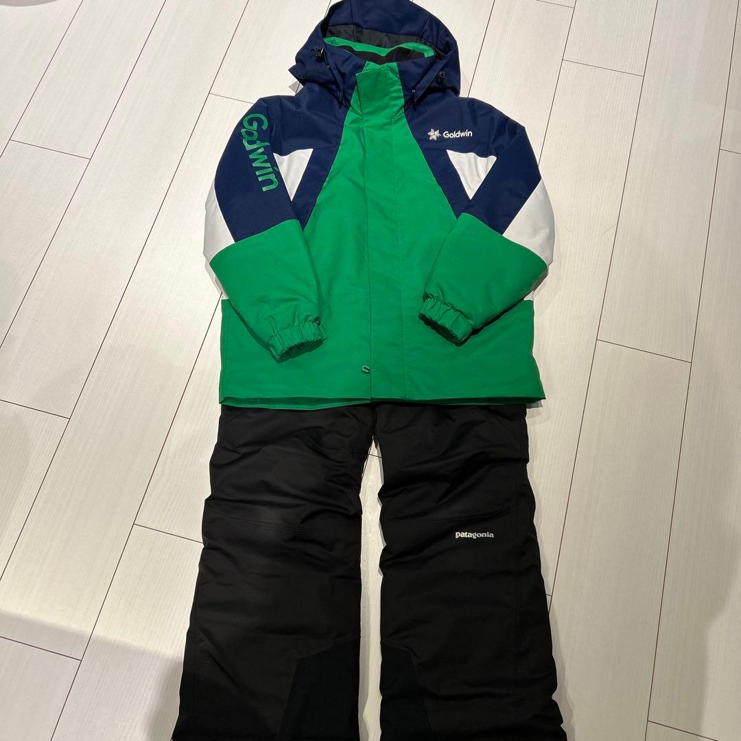 スキーウェア上下セット 130 Goldwin patagonia