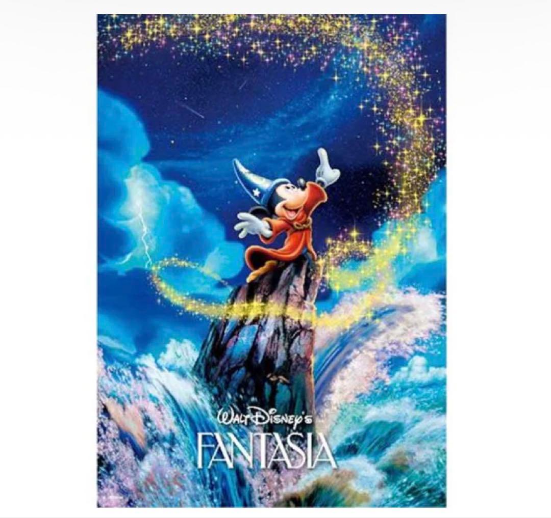 光るミッキーマウス 1000ピースジグソーパズル