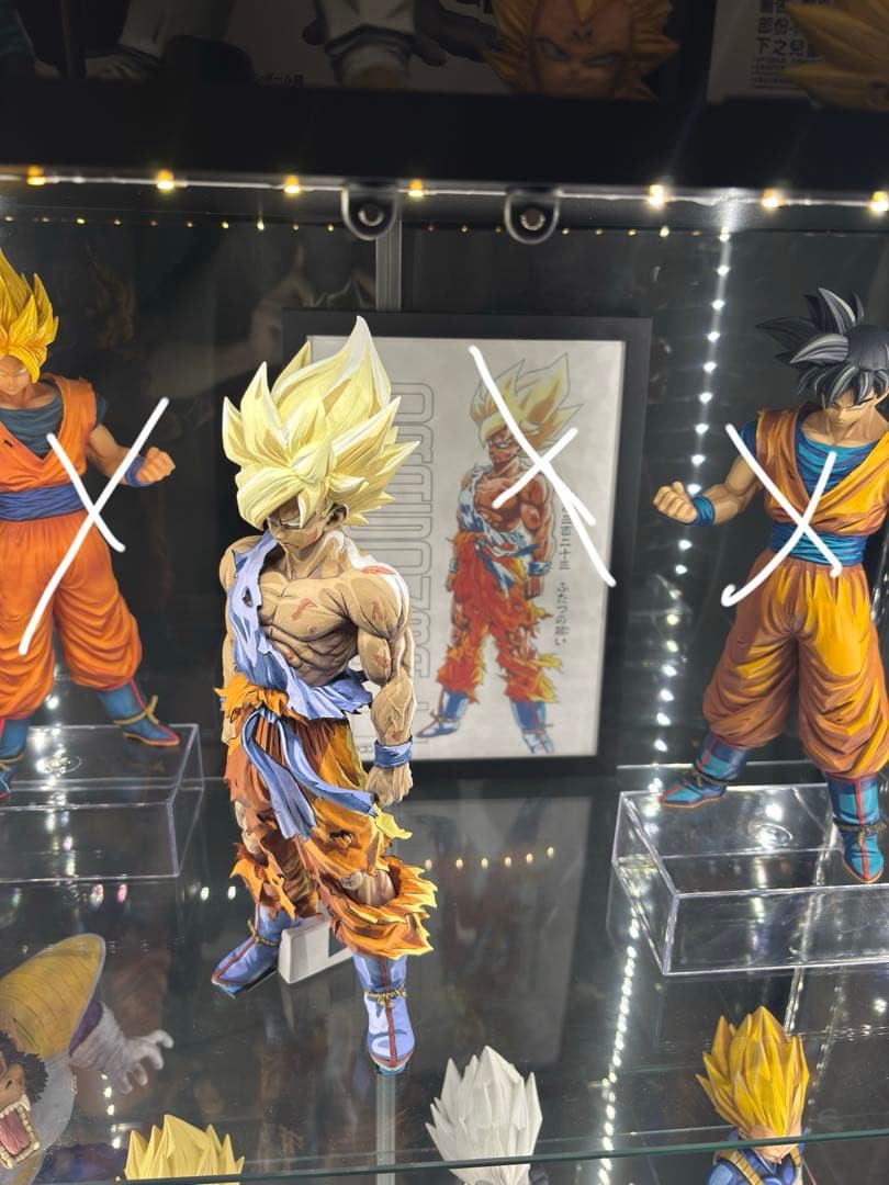 SMSP 孫悟空 超サイヤ人 リペイント ドラゴンボール フィギュア