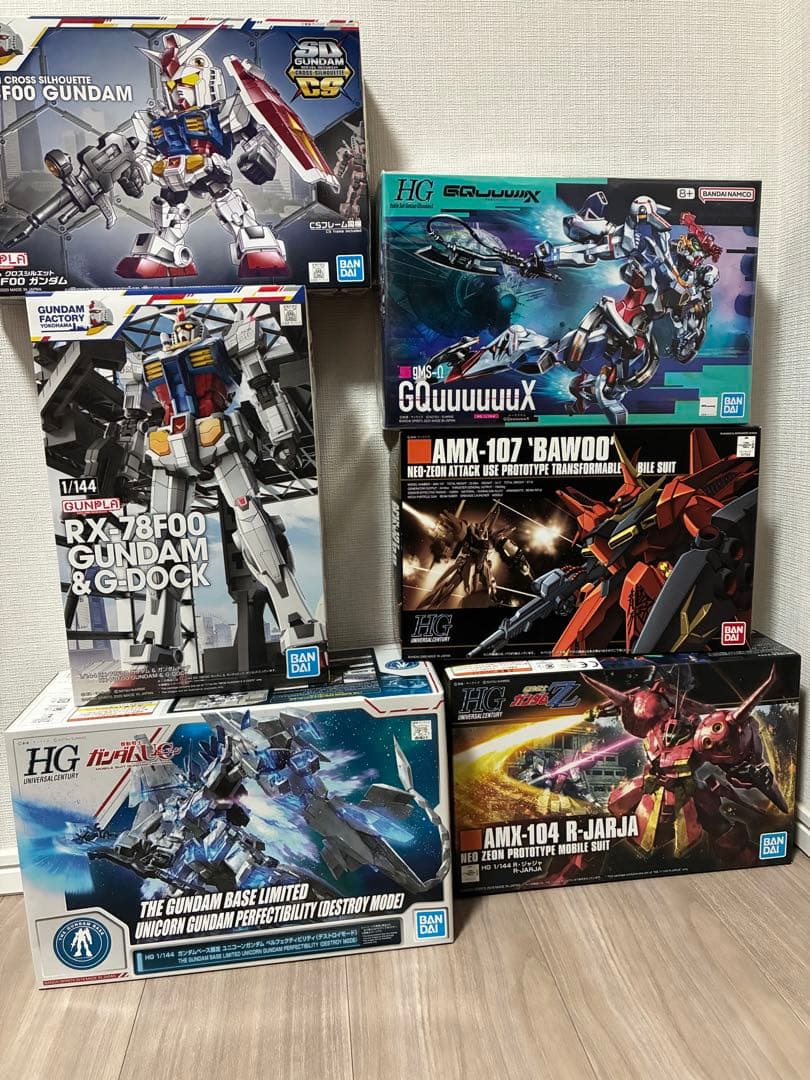 ガンプラセット　まとめ売り　6セット　ユニコーンペルフェクティビリティ他