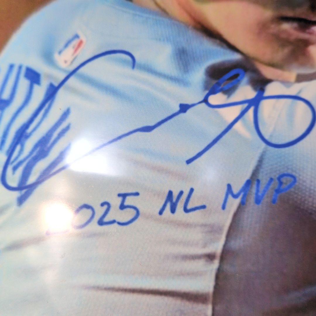 大谷翔平　直筆サイン入り　ロサンゼルスドジャース　カメラマン撮影　非売品