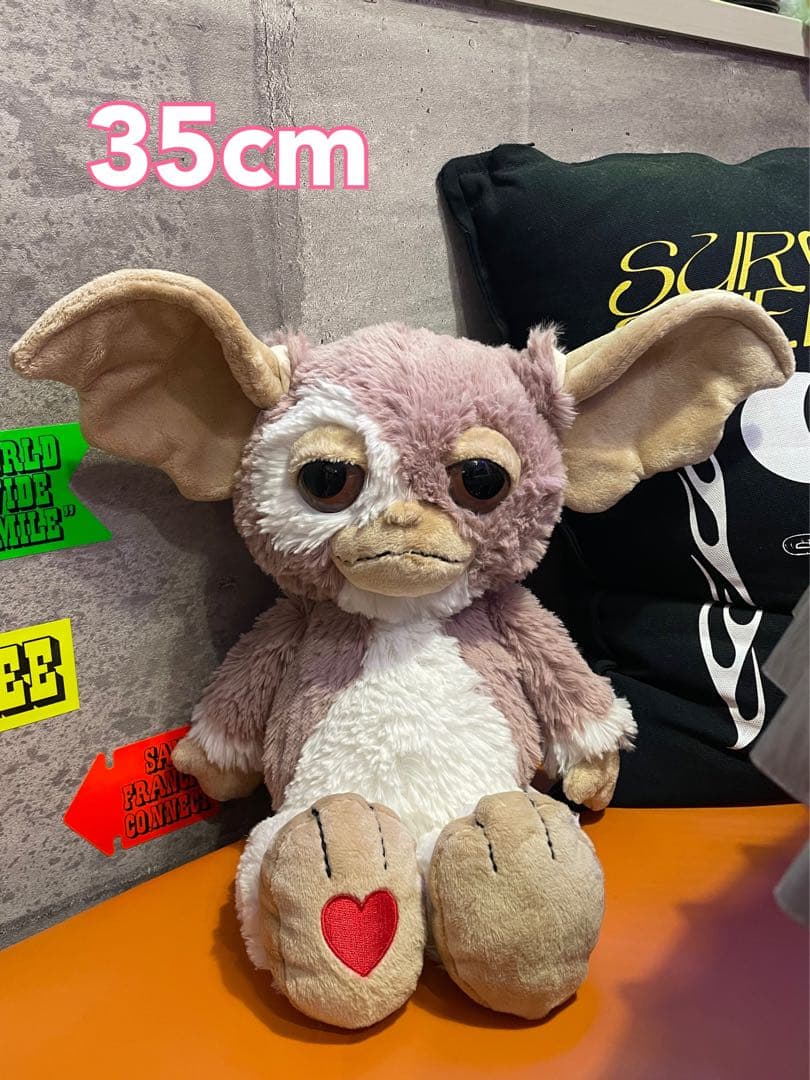【土日限定セール】グレムリン ギズモ ピンクグレー 35cm