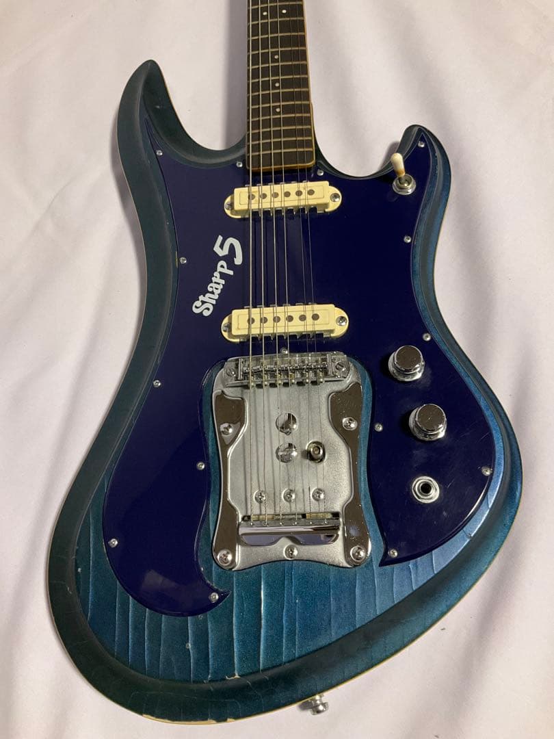 GUYATONE Sharp 5 エレキギター 専用ケース　アンティーク