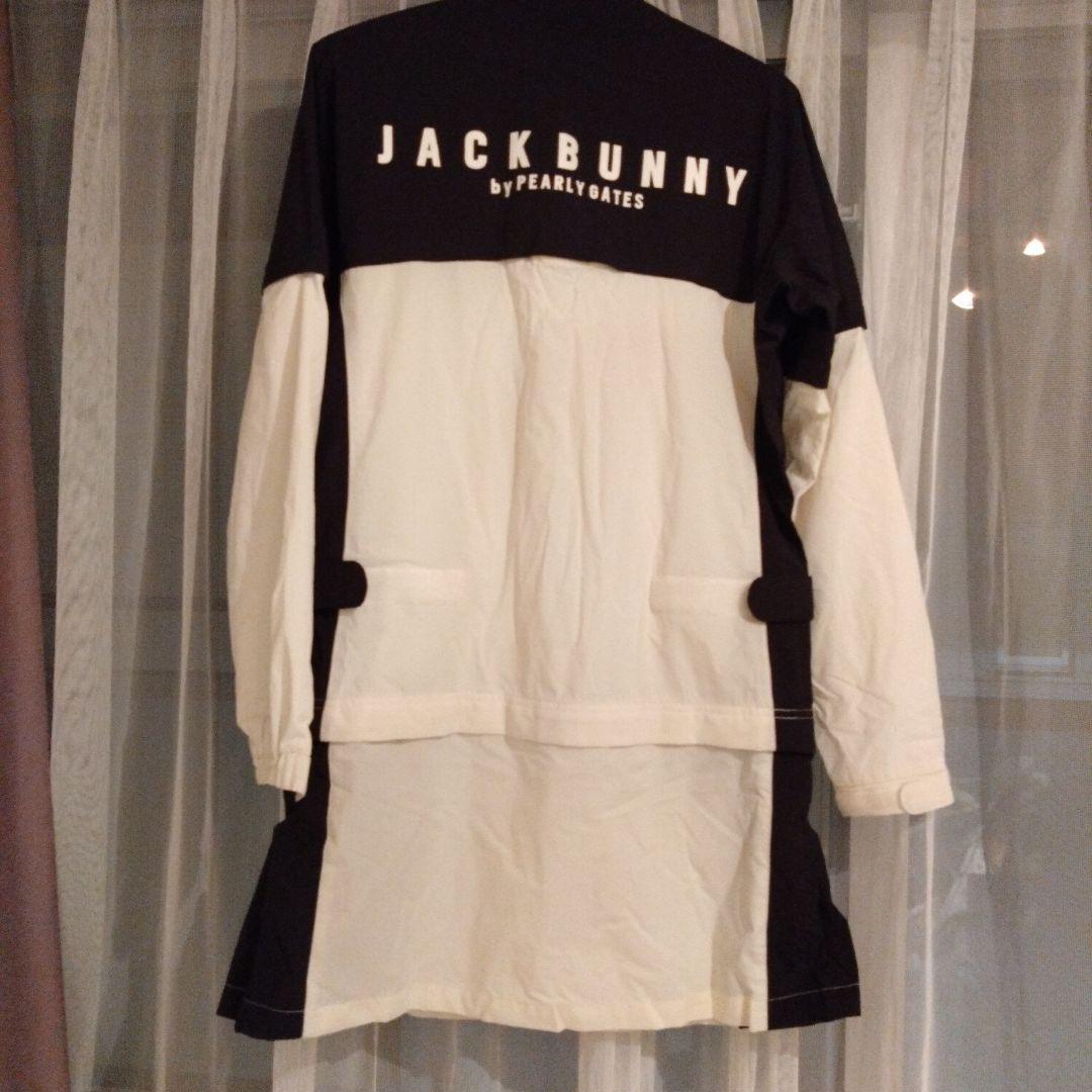 JACK BUNNY レインウェア レディース ホワイト/ネイビー　サイズ0